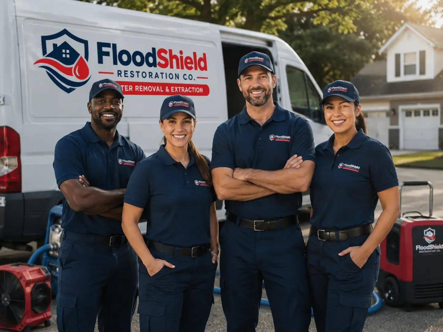 Flood Damage Restoration company in Wallace, WV